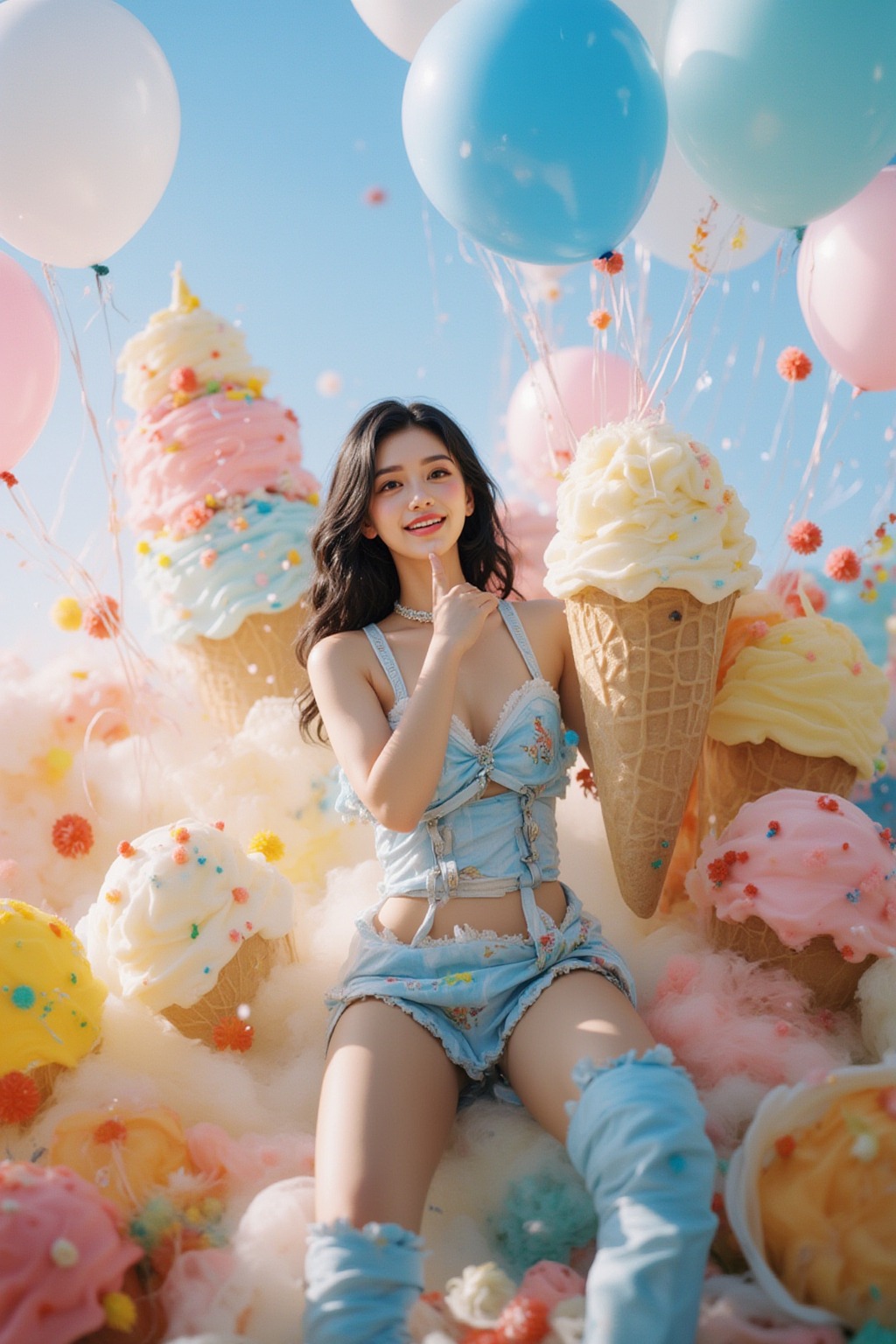 Dream Ice Cream Girl