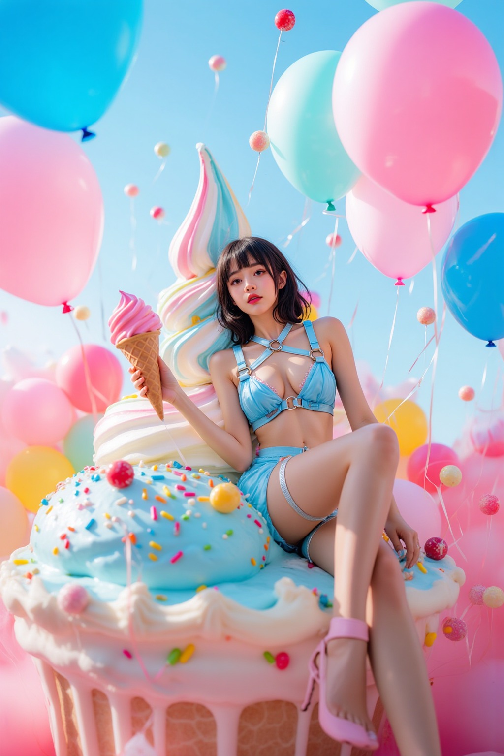 Dream Ice Cream Girl
