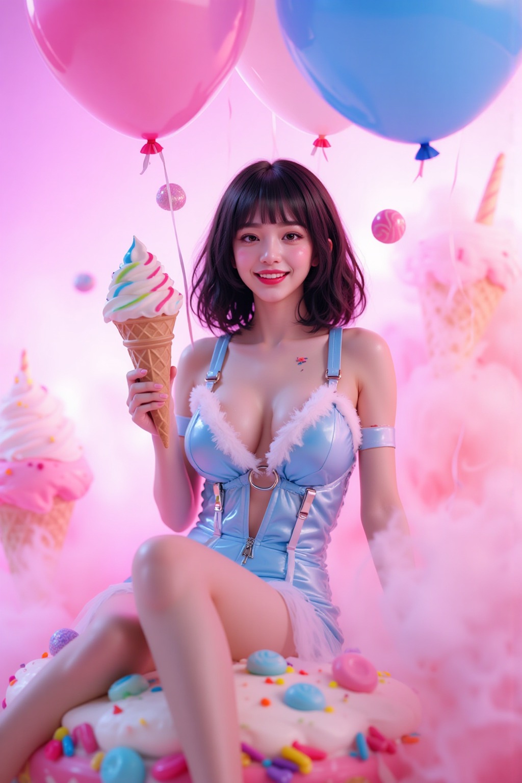 Dream Ice Cream Girl
