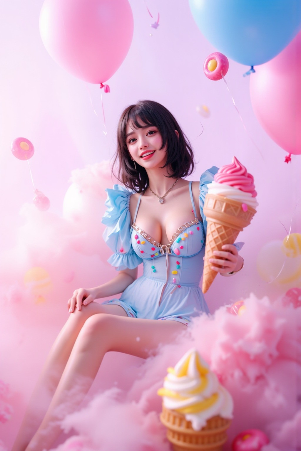 Dream Ice Cream Girl