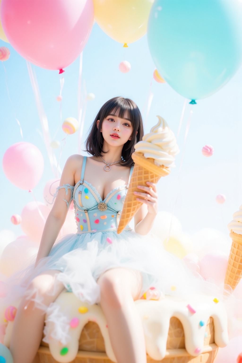 Dream Ice Cream Girl