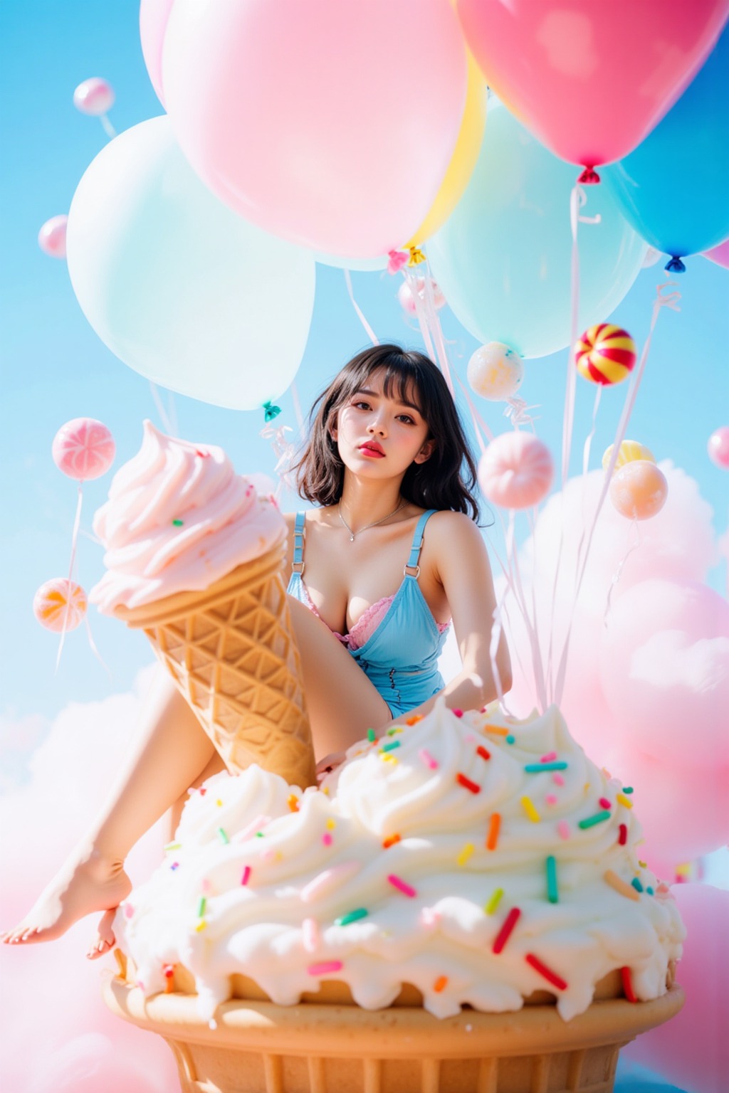 Dream Ice Cream Girl