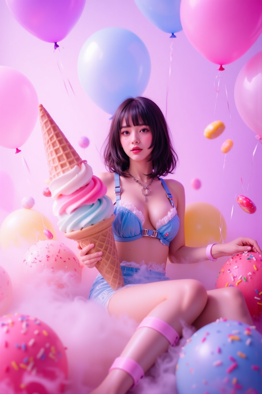 Dream Ice Cream Girl