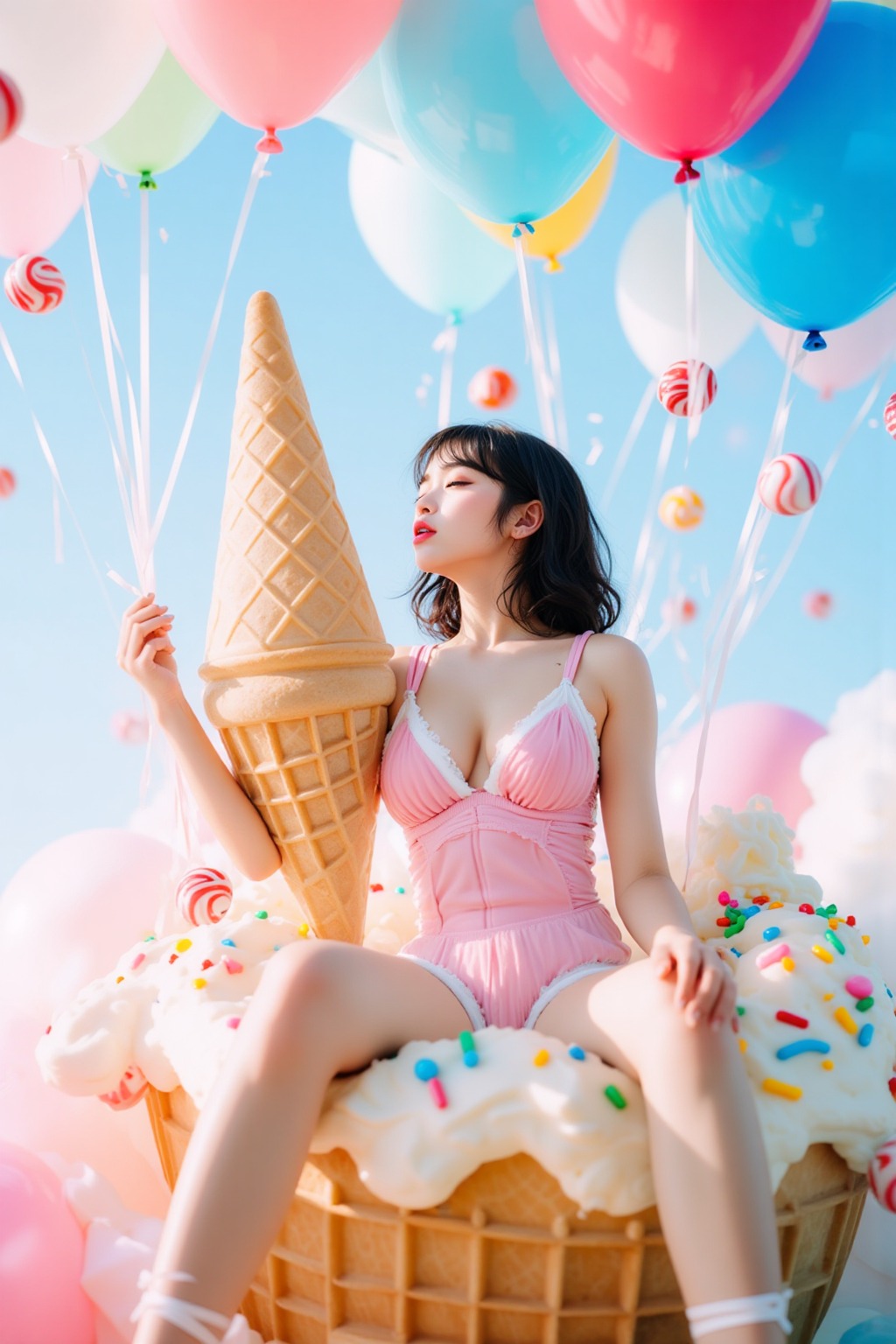 Dream Ice Cream Girl