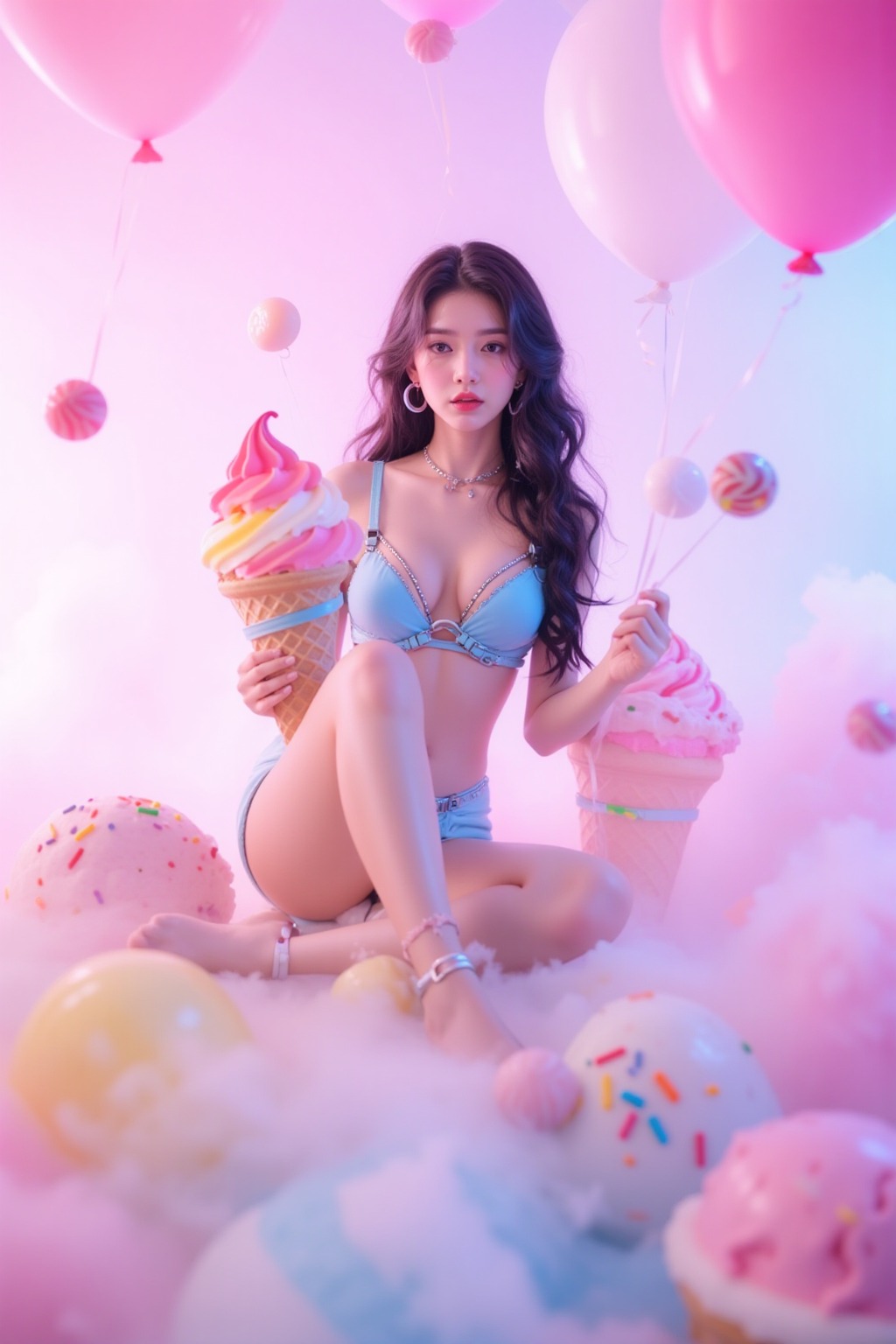 Dream Ice Cream Girl