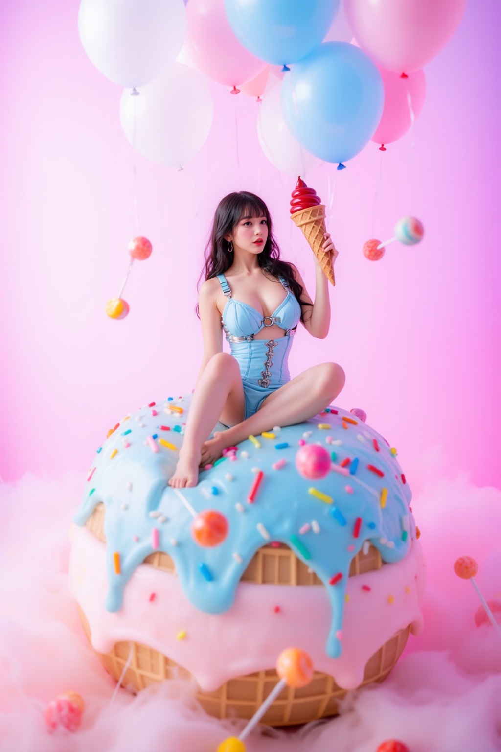 Dream Ice Cream Girl