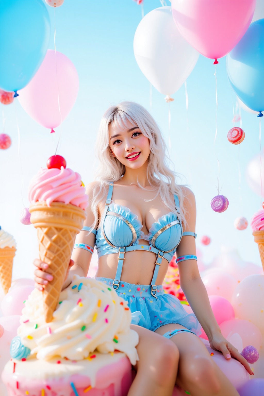 Dream Ice Cream Girl