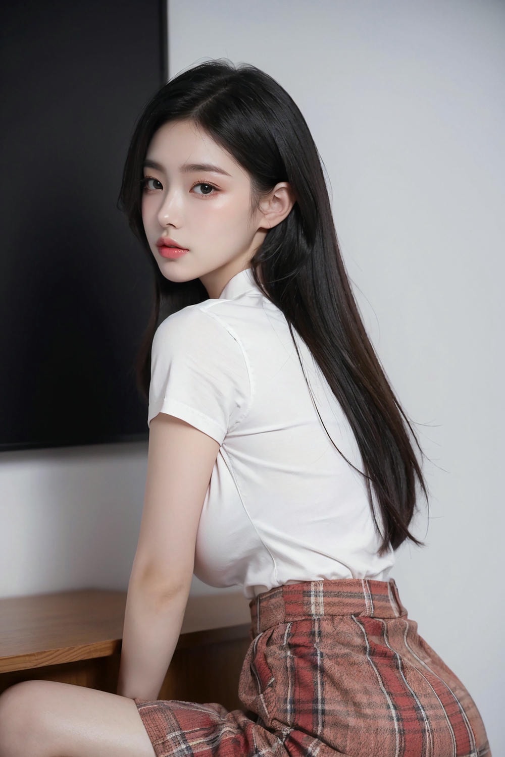 Collection - Checkered Dress - 2