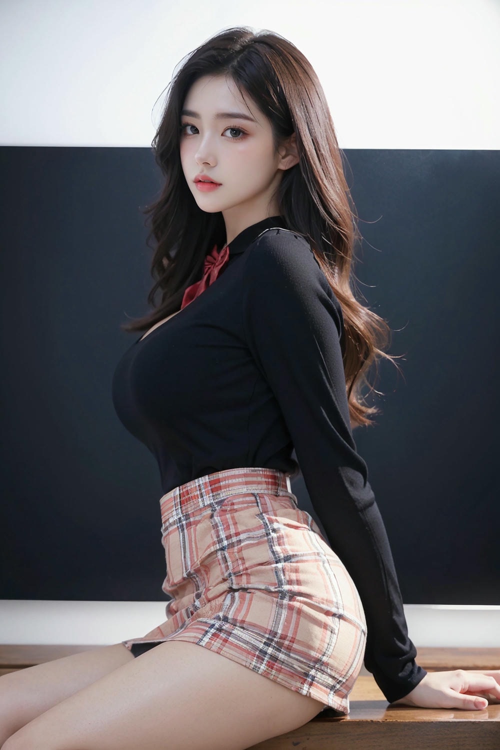 Collection - Checkered Dress - 2