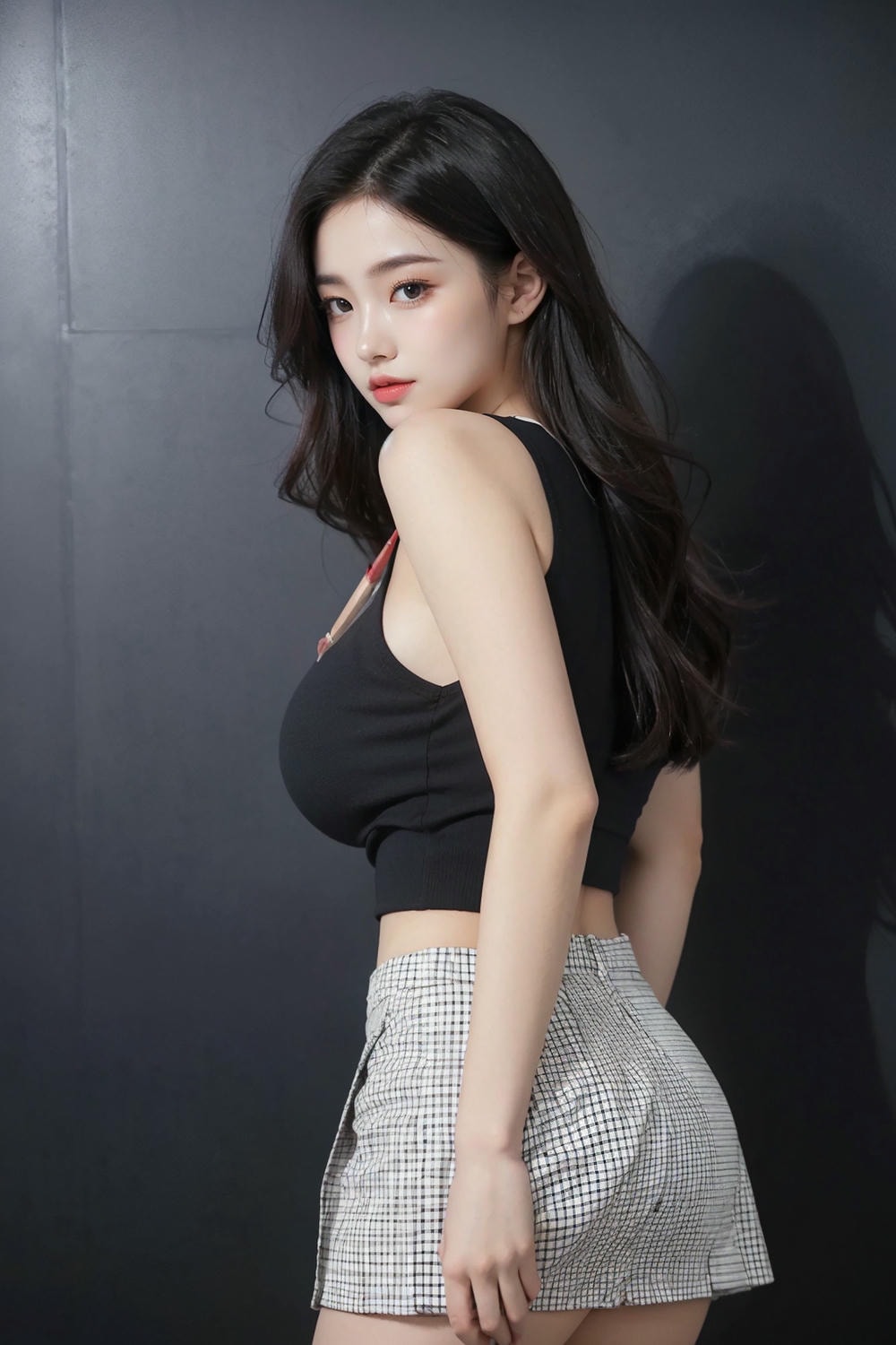 Collection - Checkered Dress - 2