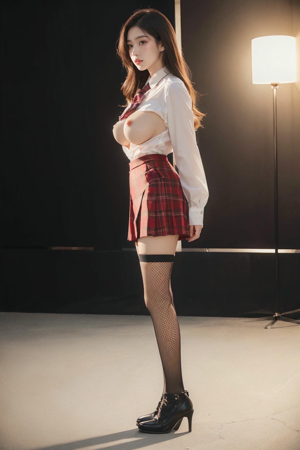 Collection - Checkered Dress - 2
