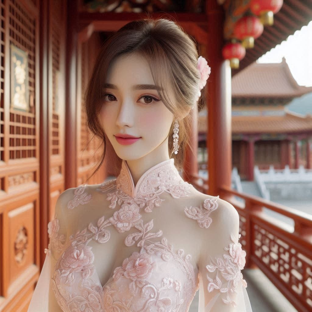 A girl who happened to meet at Hanshan Temple outside Xusu City