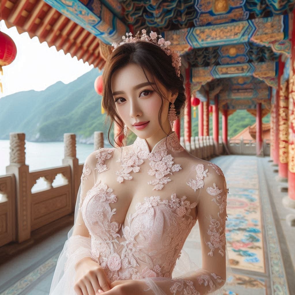 A girl who happened to meet at Hanshan Temple outside Xusu City