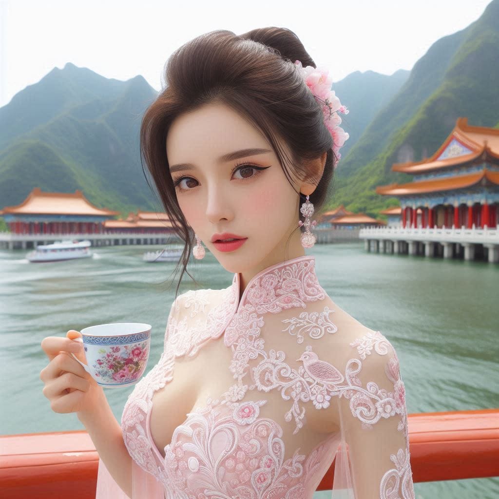 A girl who happened to meet at Hanshan Temple outside Xusu City