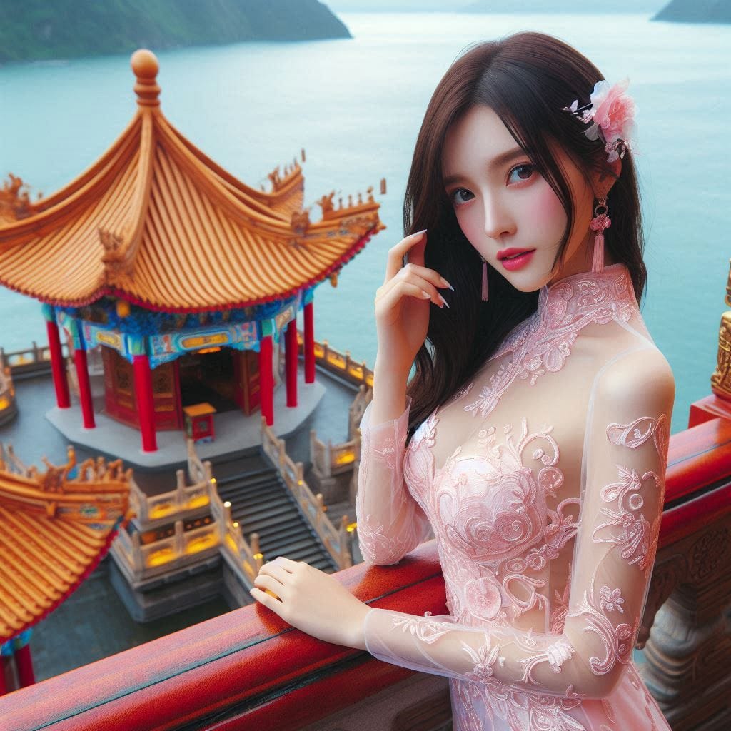 A girl who happened to meet at Hanshan Temple outside Xusu City