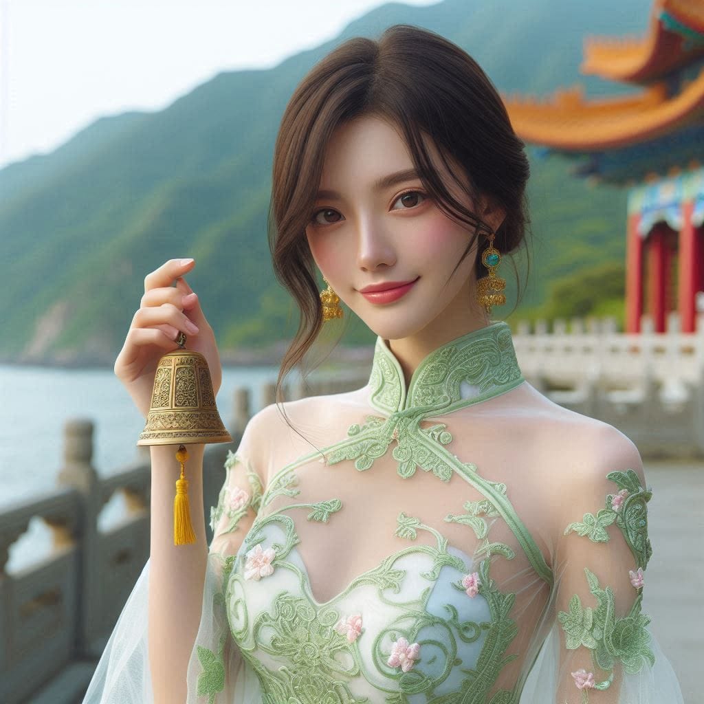 A girl who happened to meet at Hanshan Temple outside Xusu City