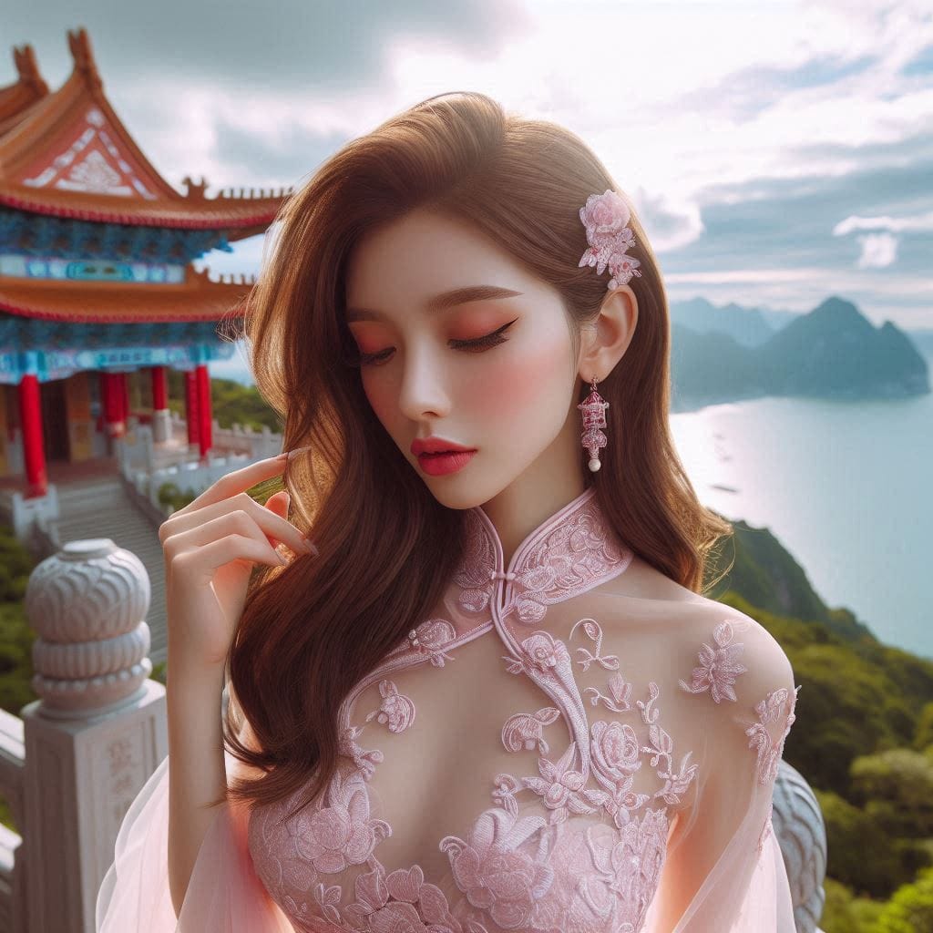 A girl who happened to meet at Hanshan Temple outside Xusu City