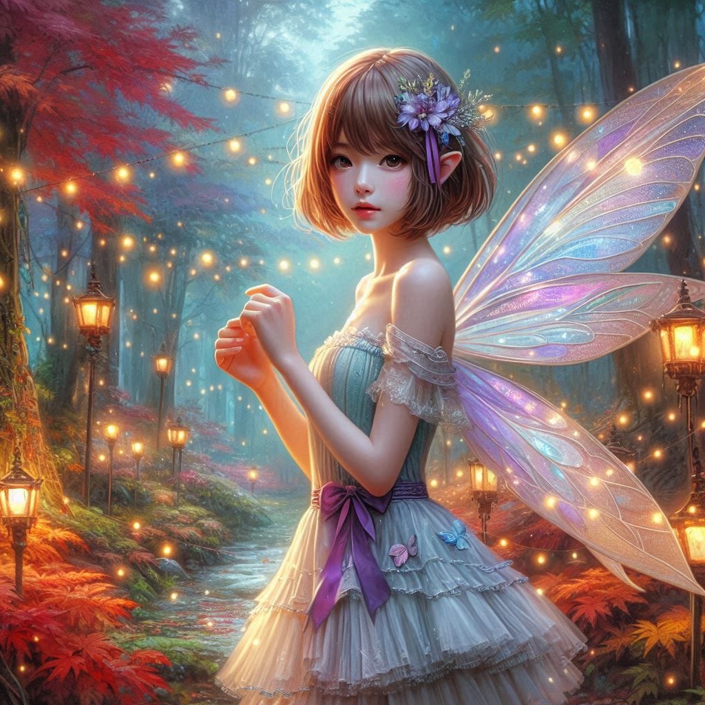 Pretty Maple Fairy