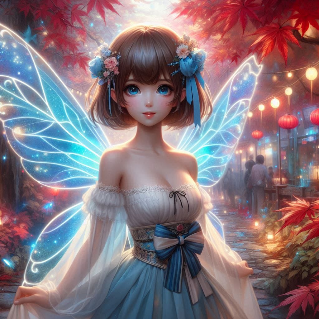 Pretty Maple Fairy