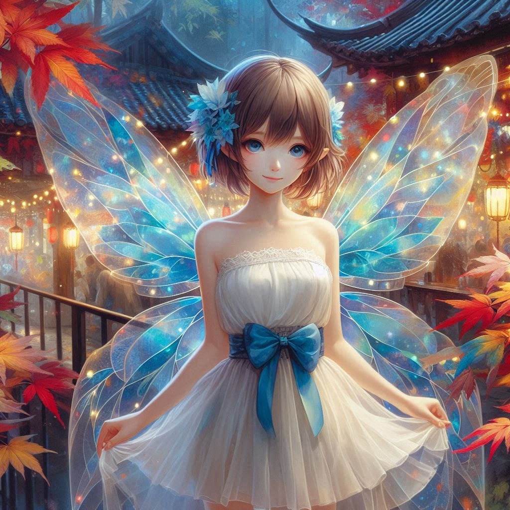 Pretty Maple Fairy