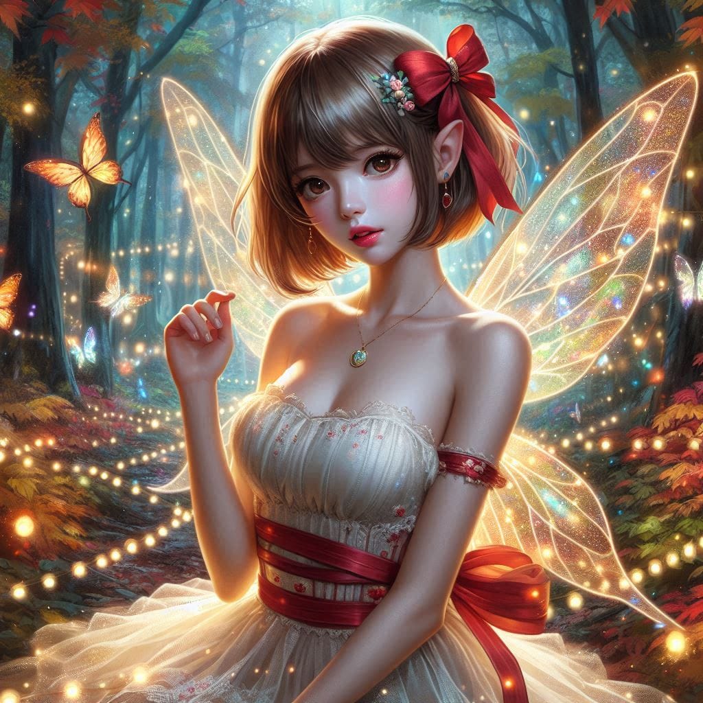 Pretty Maple Fairy