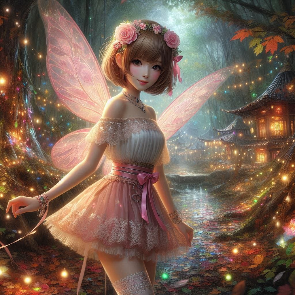 Pretty Maple Fairy