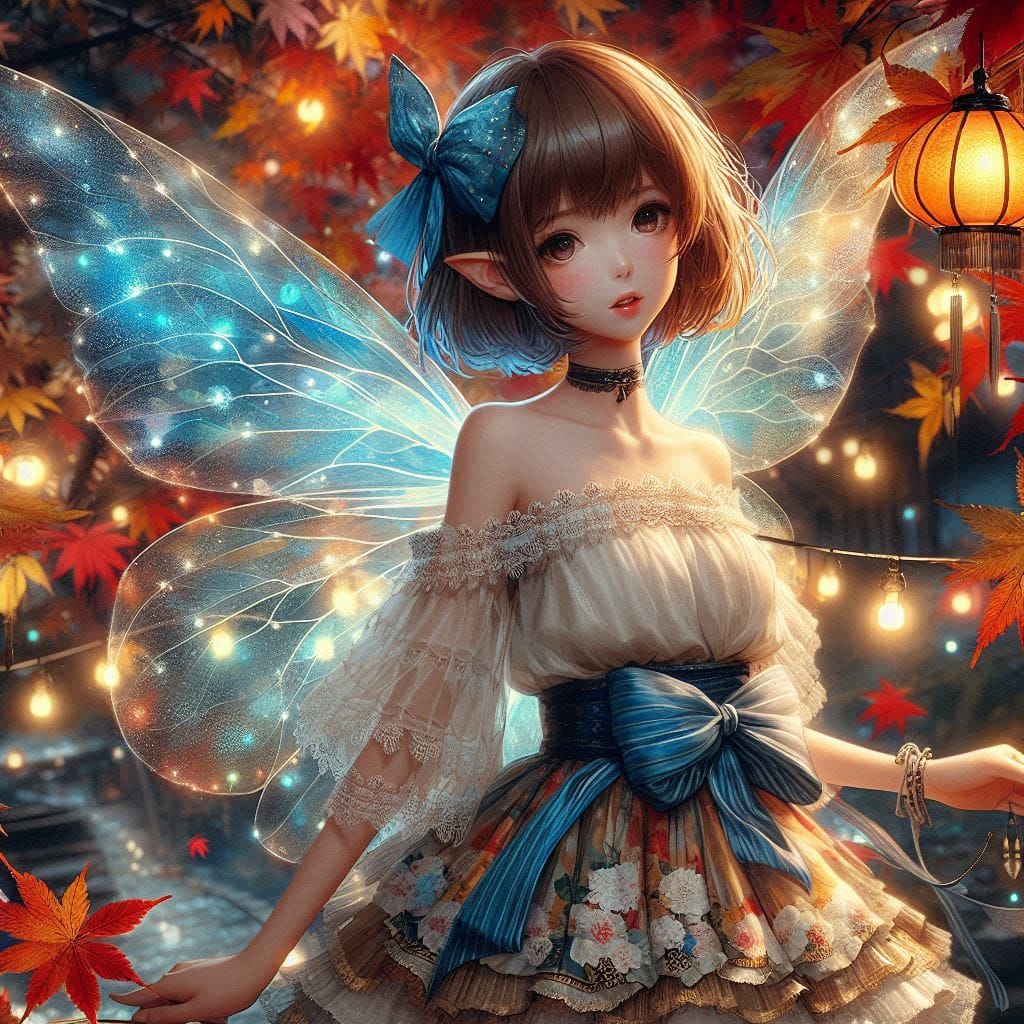 Pretty Maple Fairy