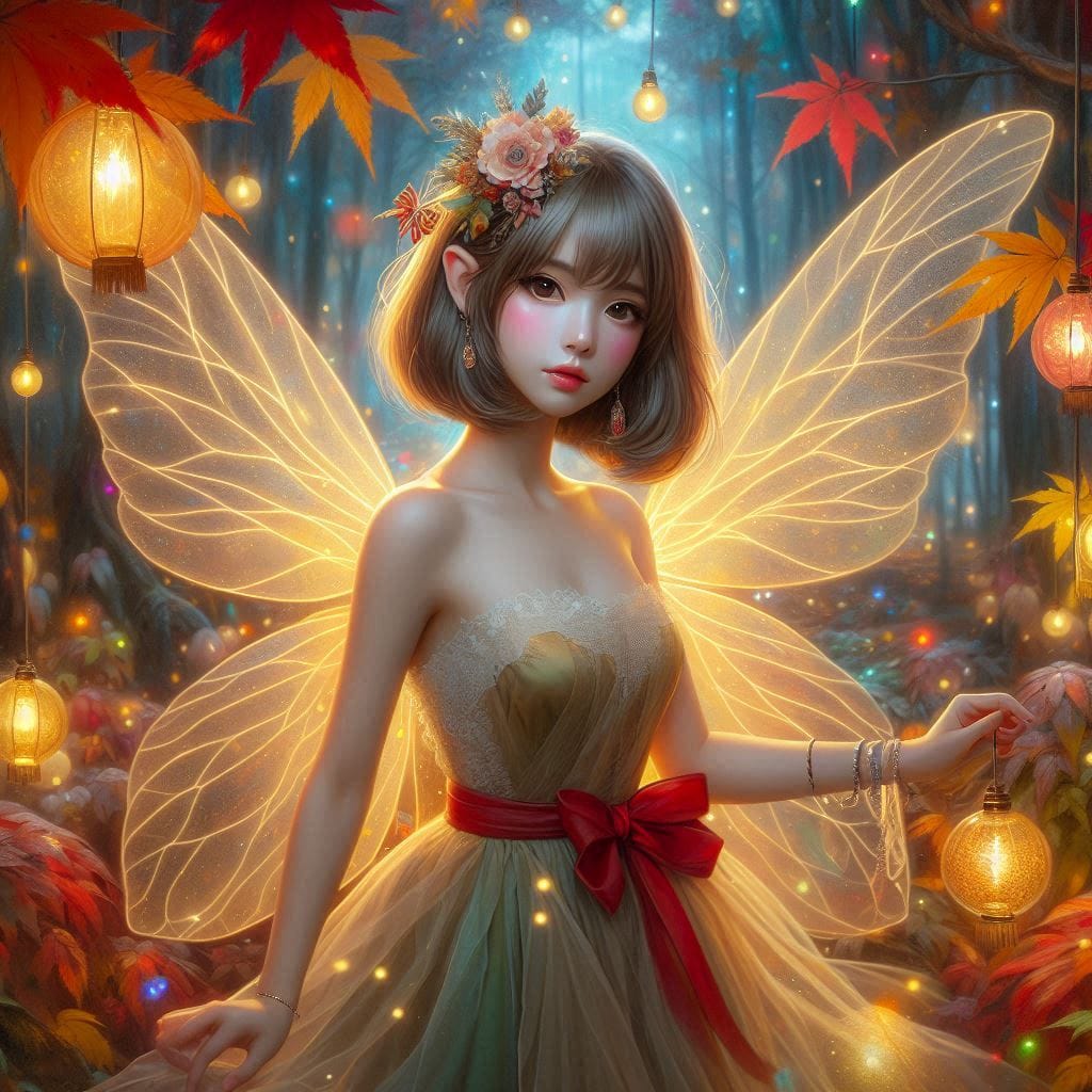 Pretty Maple Fairy