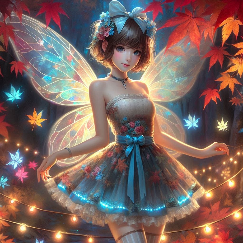 Pretty Maple Fairy