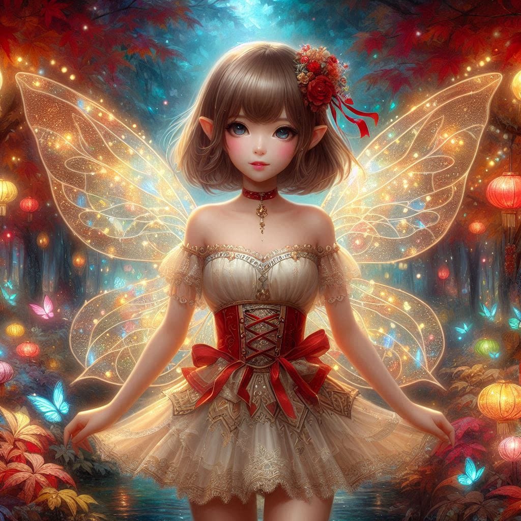Pretty Maple Fairy