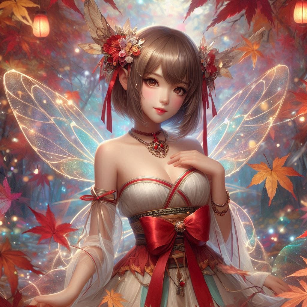 Pretty Maple Fairy