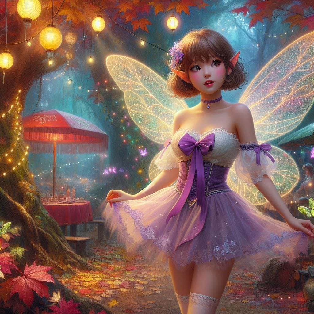 Pretty Maple Fairy