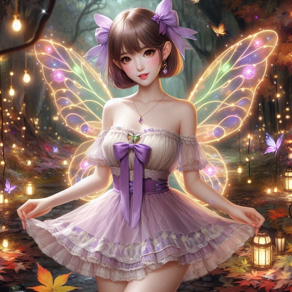 Pretty Maple Fairy