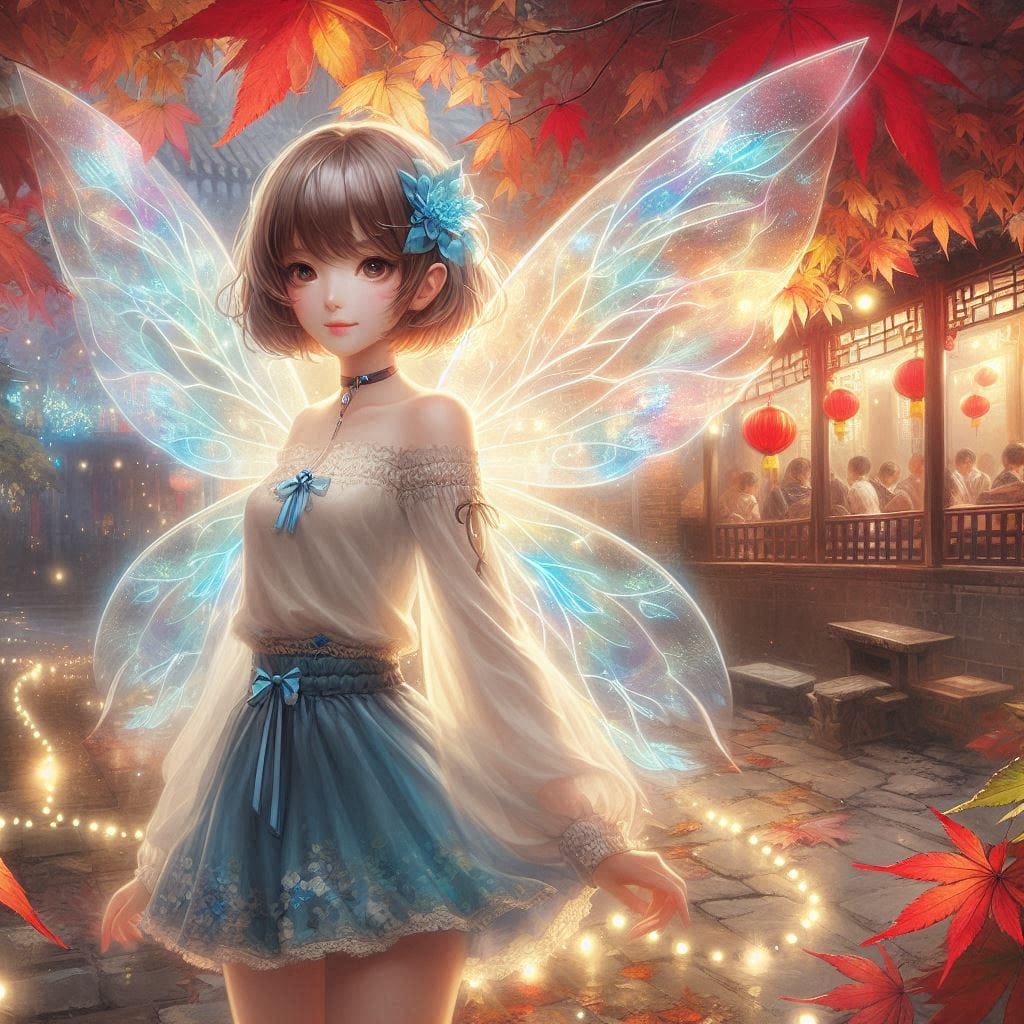 Pretty Maple Fairy