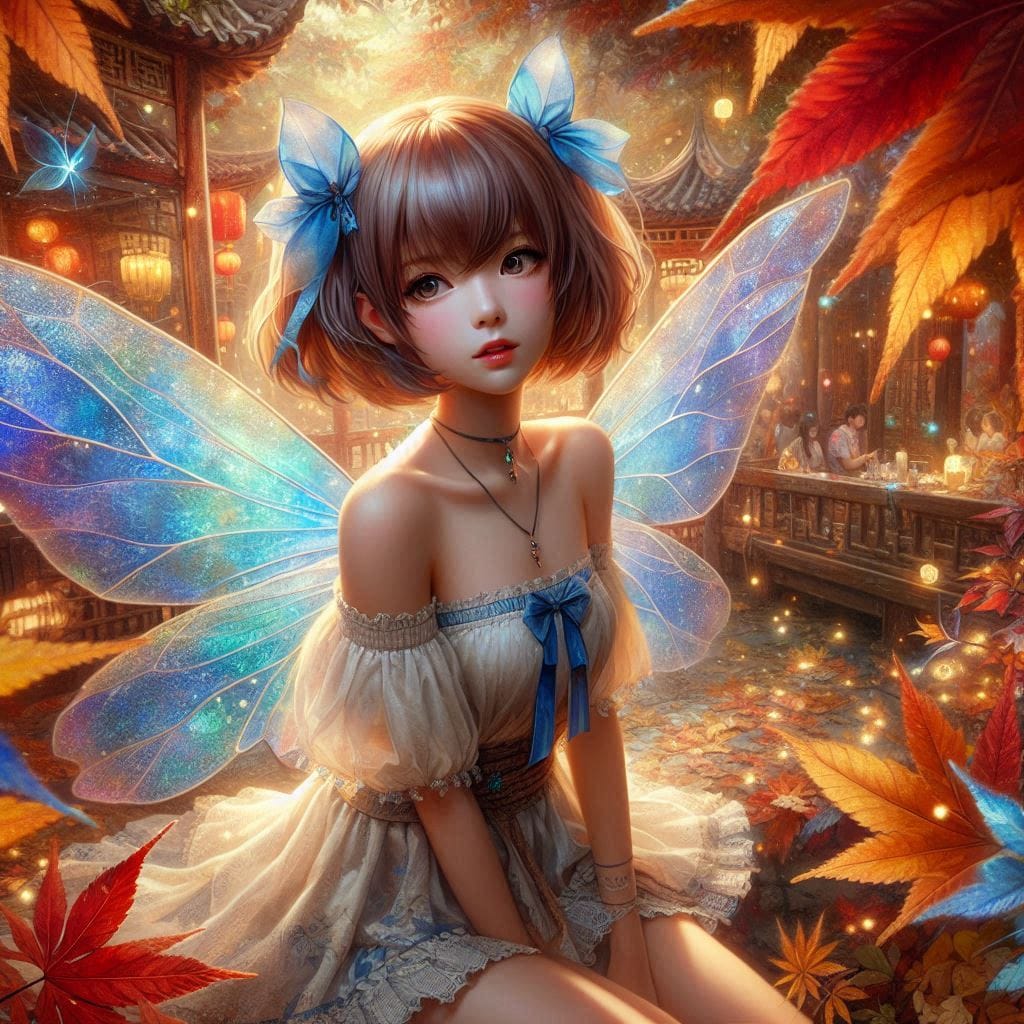Pretty Maple Fairy