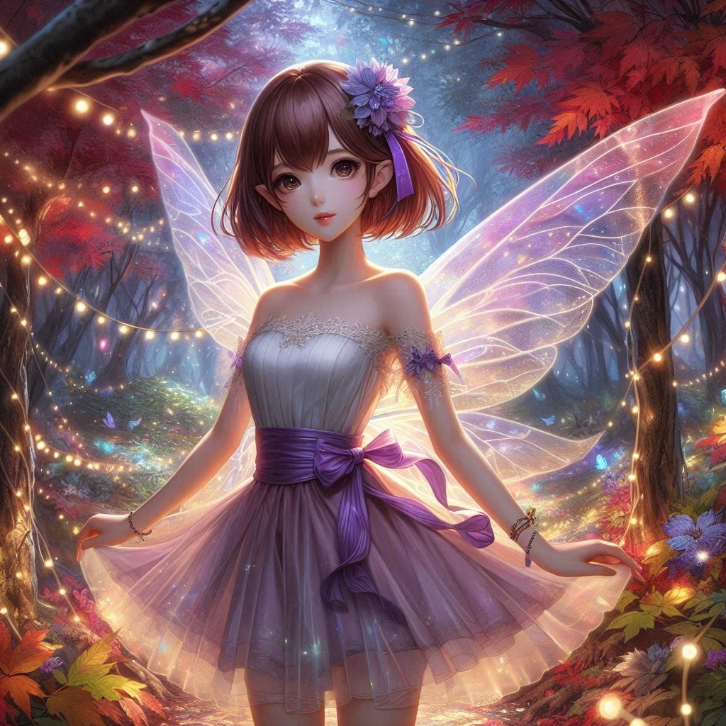 Pretty Maple Fairy