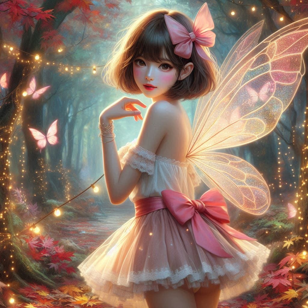 Pretty Maple Fairy