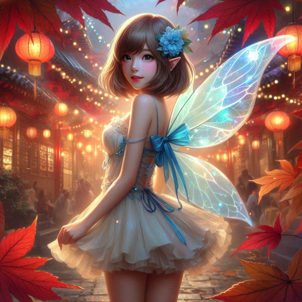 Pretty Maple Fairy
