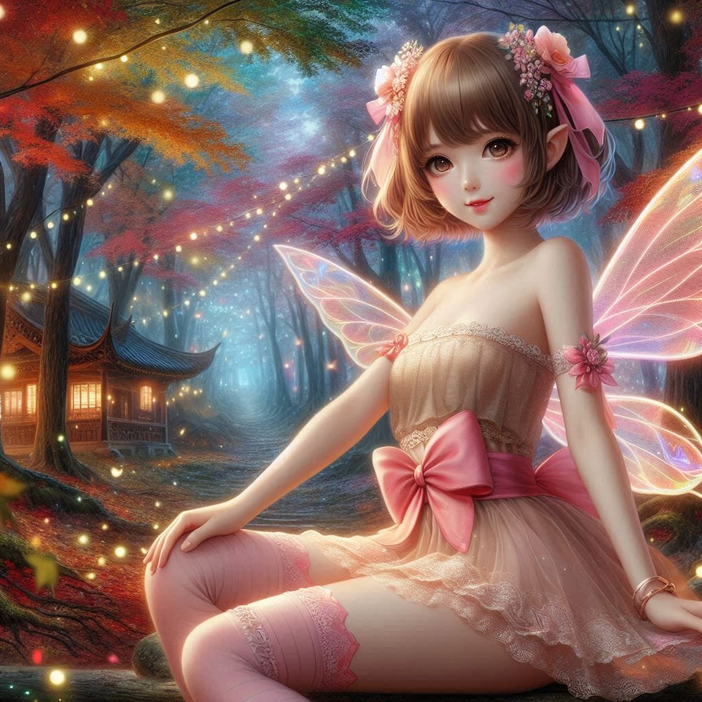 Pretty Maple Fairy