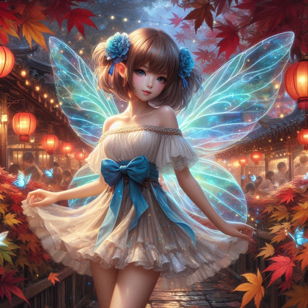 Pretty Maple Fairy