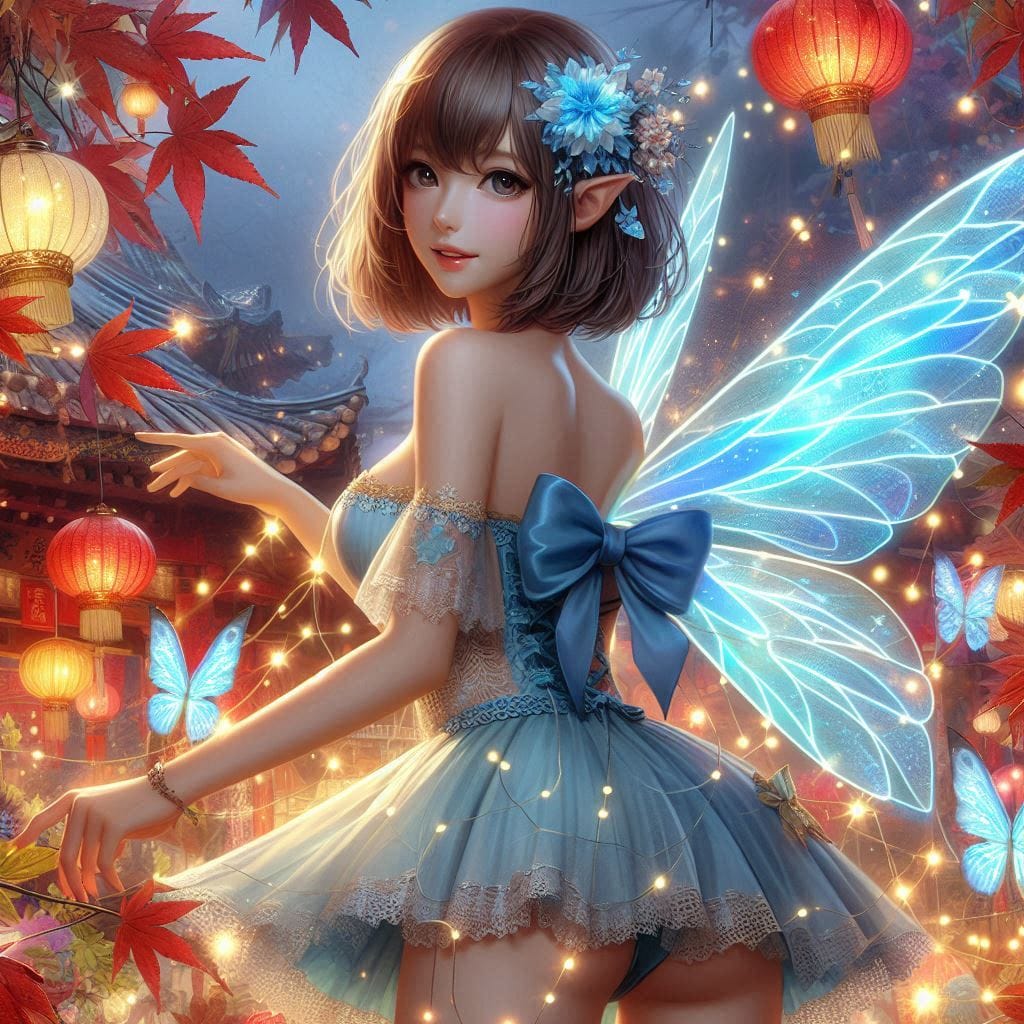 Pretty Maple Fairy