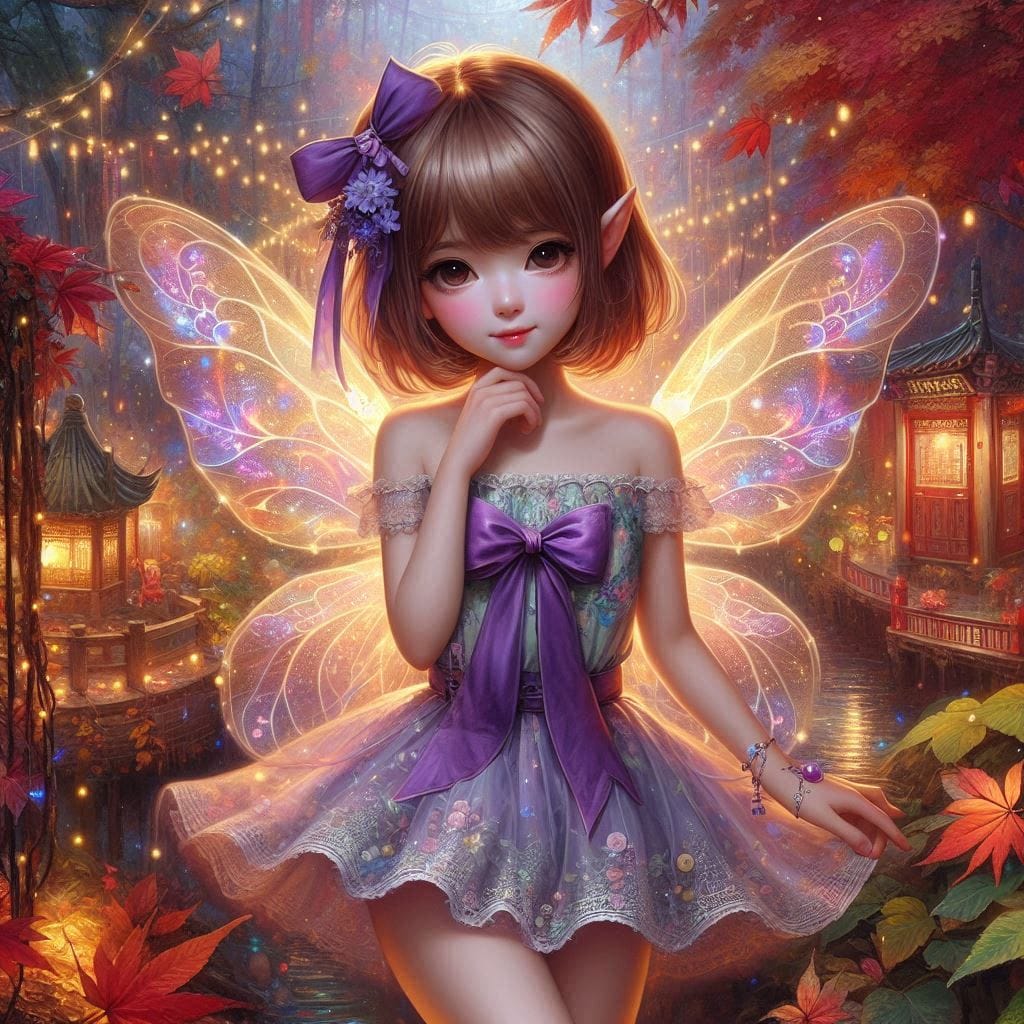 Pretty Maple Fairy