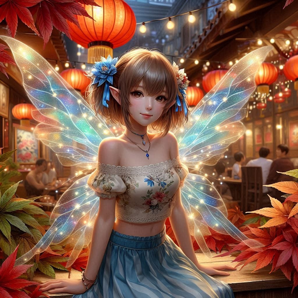 Pretty Maple Fairy