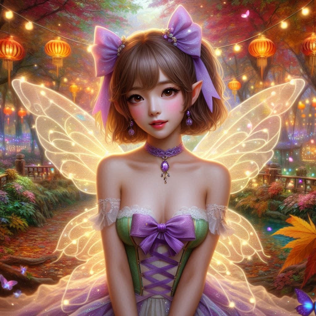Pretty Maple Fairy