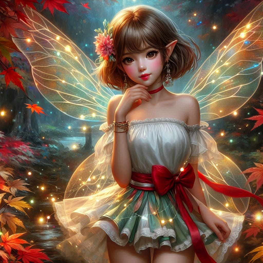 Pretty Maple Fairy