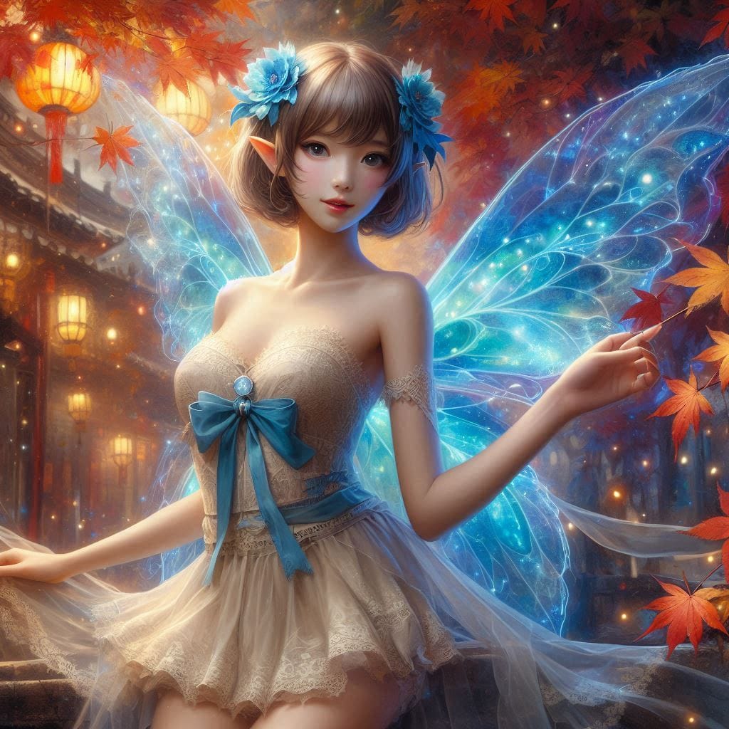 Pretty Maple Fairy