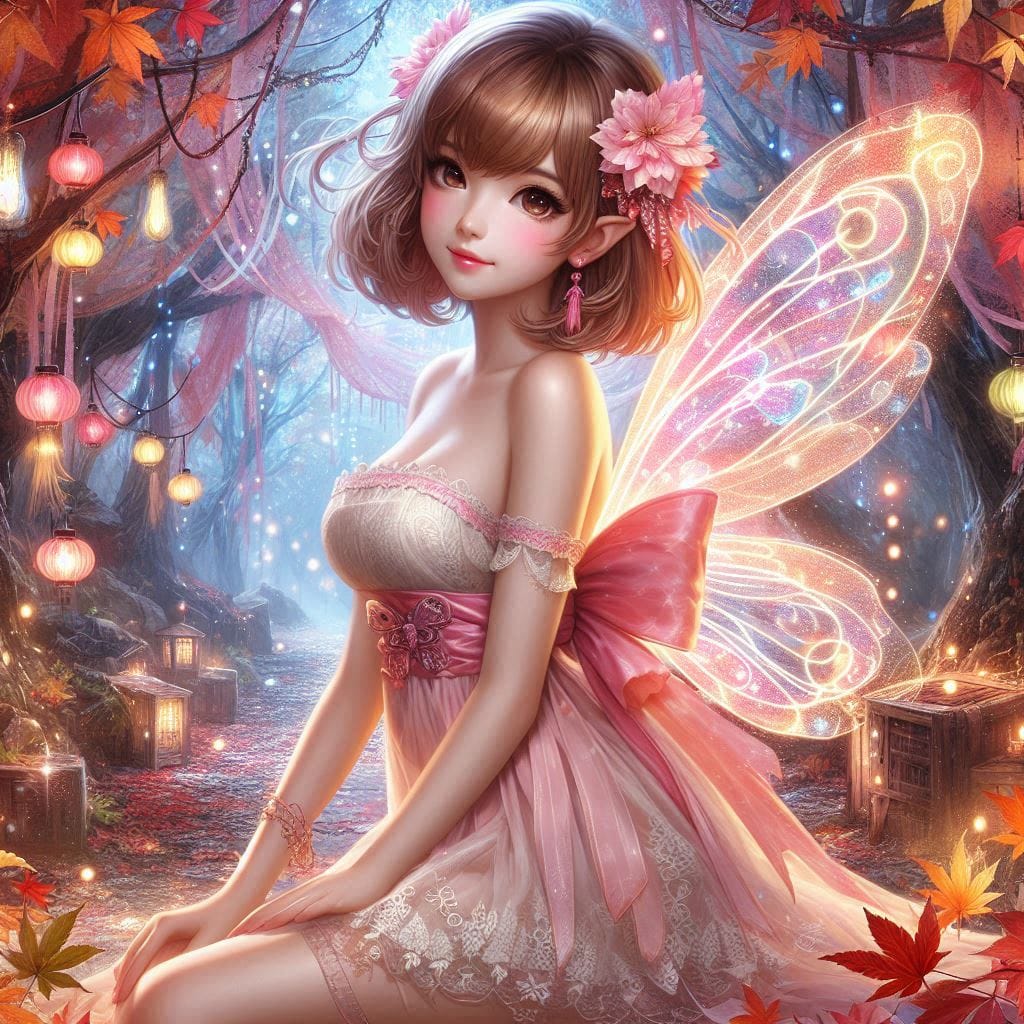 Pretty Maple Fairy
