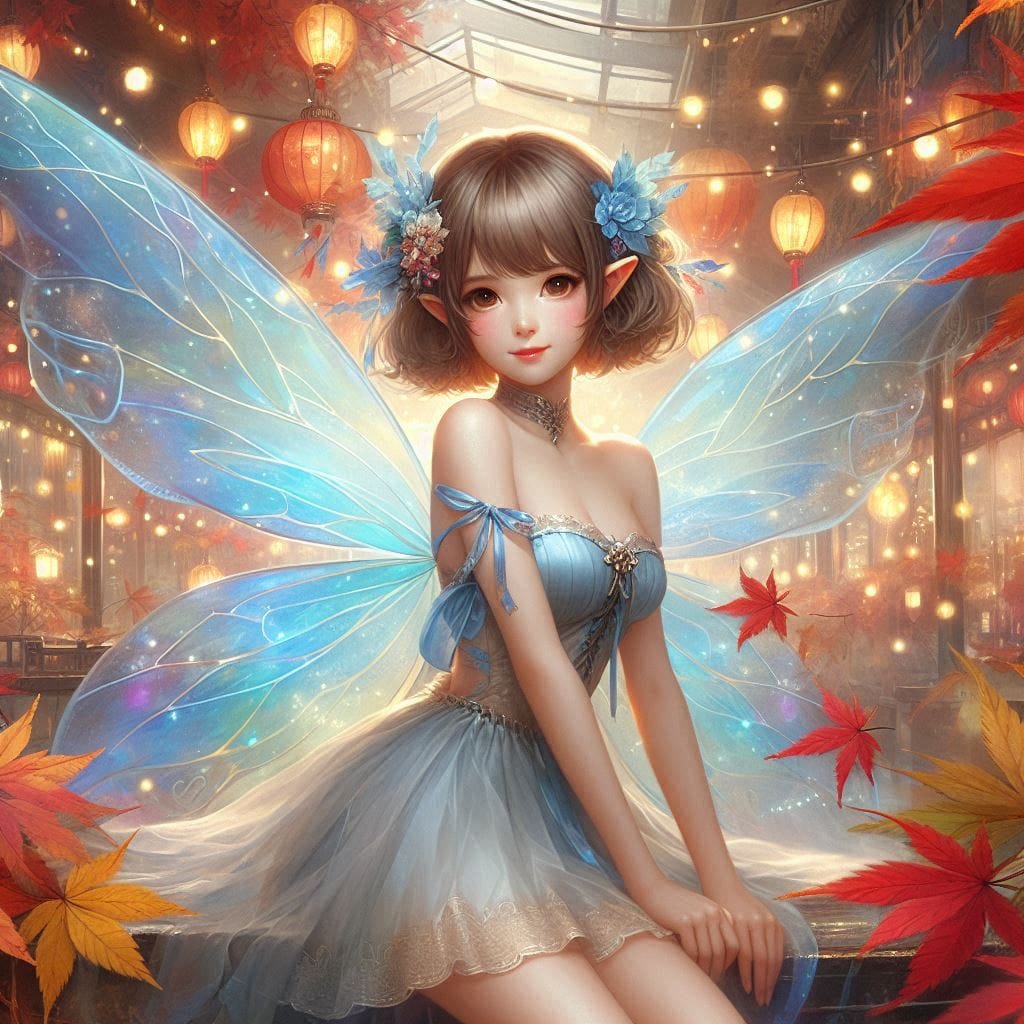Pretty Maple Fairy