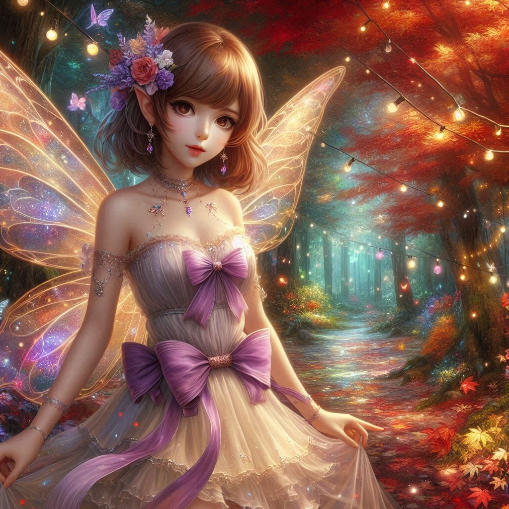 Pretty Maple Fairy