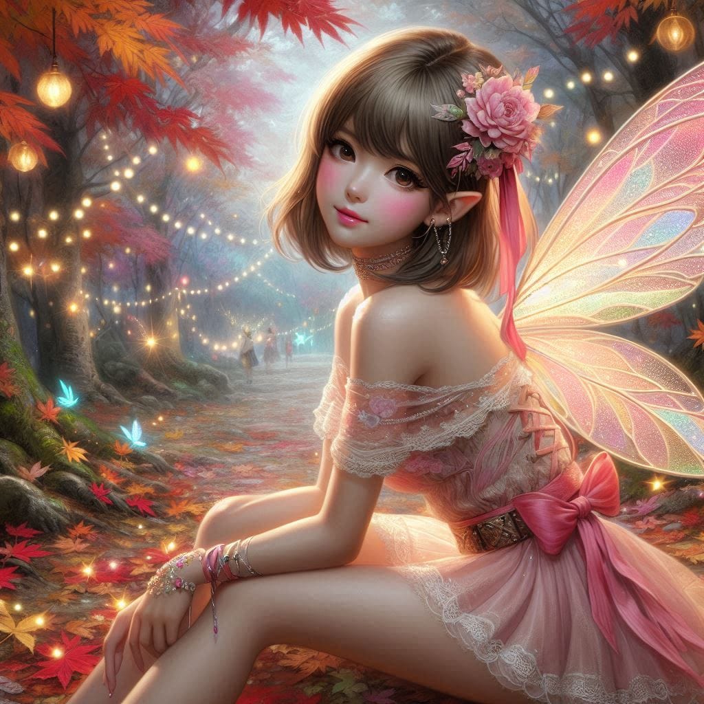 Pretty Maple Fairy